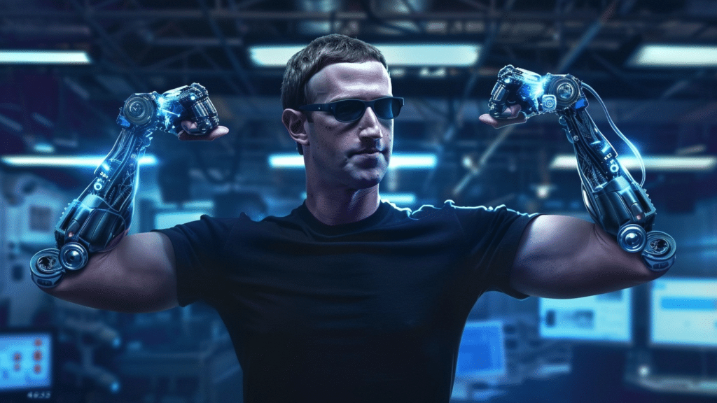 Mark Zuckerberg Flexing Meta AI at Meta Connect 2024